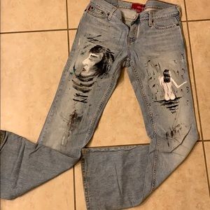 Hollister custom jeans size 5